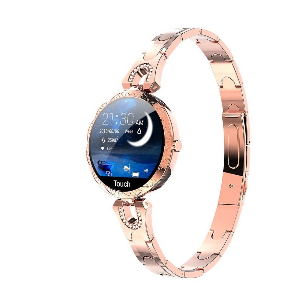 Smartwatch Damski Z Bransoletą Roneberg Rak15 Złoty Inna marka