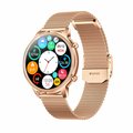 Smartwatch damski z funkcją rozmowy Manta Kelly złoty - Manta