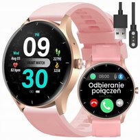 Smartwatch Damski Zegarek +Box +Grawer Rozmowy Polskie Menu Ciśnienie Sms Gravity
