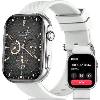 Smartwatch Damski Zegarek Fitness 2.01” - Bluetooth, Monitor Tętna, Monitor Aktywności, Licznik Kroków, Sterowanie Muzyką, Asystent Głosowy - Inna marka