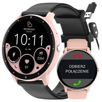 SMARTWATCH DAMSKI ZEGAREK GRAVITY ROZMOWY POLSKIE MENU +PASEK GRAWER Gravity