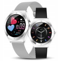 SMARTWATCH DAMSKI ZEGAREK SMART WATCH ROZMOWY MENU POLSKIE ZDROWIE 3 PASKI