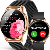 SMARTWATCH DAMSKI ZEGAREK WODOODPORNY ROZMOWY BRANSOLETA SMART WATCH