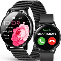 SMARTWATCH DAMSKI ZEGAREK WODOODPORNY ROZMOWY BRANSOLETA SMART WATCH