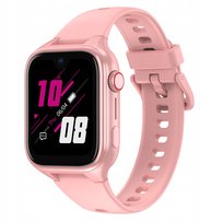Smartwatch dla dzieci STELIO Junior Pro AI 4G LTE 8GB GPS ROZMOWY Kamera OpenAI Różowy
