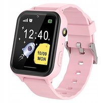 Smartwatch dla dzieci z funkcjami różowy T46 4G brak informacji