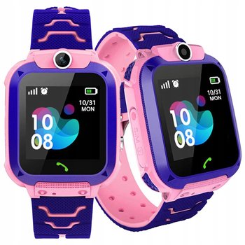 Smartwatch dla dzieci z kamerą z przodu lokalizator u8s niebieski - LOGIT