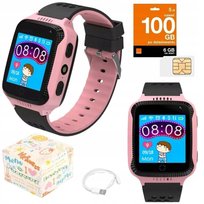 Smartwatch Dla Dzieci Zegarek Gps Kroki Sen + Sim