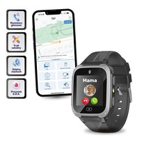 Smartwatch dla dziecka KiDiZ Basic czarny KiDiZ Watch