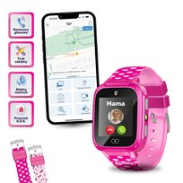 Smartwatch dla dziecka z połączeniami głosowymi KiDiZ Barbie