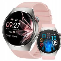 Smartwatch EKG HRV Pulsoksymetr Analiza Składu Ciała Połączenia BT