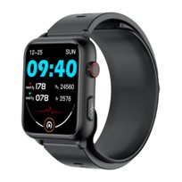 Smartwatch, ekran 1,91 cala, ciśnienie krwi, tętno, natlenienie krwi Black