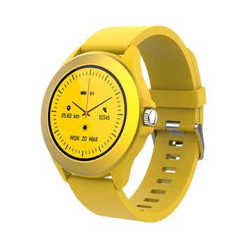 Smartwatch Forever Colorum CW-300 Żółty IPS 1.22” - Forever