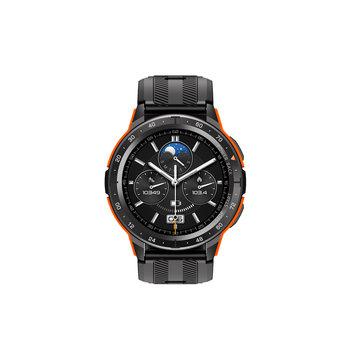 Smartwatch Fossibot Viran W101, 46mm, 1.46 Amoled HD+, BT, Czarno-pomarańczowy - FOSSIBOT