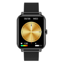Smartwatch Garett GRC Classic, czarny stalowy