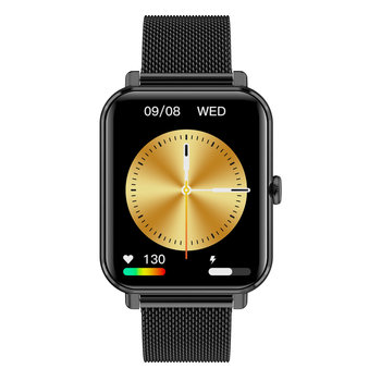Smartwatch Garett GRC Classic, czarny stalowy - Garett