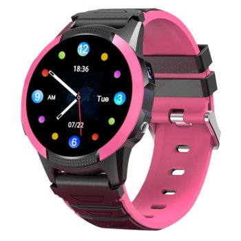 Garett Smartwatch Kids Life Max 4G RT - Smartwatch per bambini, rosa