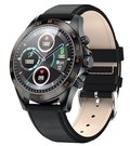 Smartwatch Garett Men Style czarny, skórzany [H] - Garett
