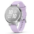 Smartwatch GARMIN Lily 2 Active Srebrny 38mm 010-02891-01 z paskiem silikonowym w kolorze Purple Jasmine