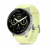 Smartwatch Garmin Venu 4 45 mm szary srebrny cytrynowy