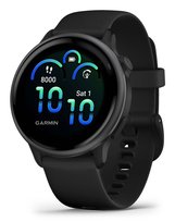 Smartwatch Garmin Vivoactive 6 NFC czarny z grafitową ramką (PL)