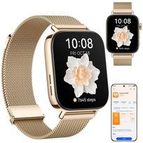 Smartwatch HUAWEI WATCH Fit 3 Elegant gold złota bransoleta GPS analiza snu