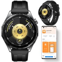 Smartwatch Huawei Watch GT 6 46mm Active GPS Analiz Snu SpO2 NFC Czarny