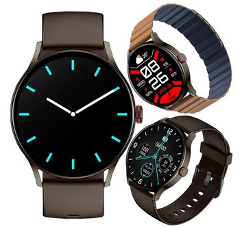 Smartwatch IMIKI TG1 brązowy - IMILAB