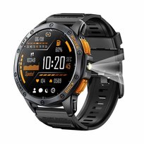 Smartwatch K-67 MĘSKI Z GPS DLA BIEGACZY ROZMOWY KOMPAS LATARKA