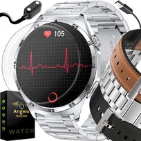 Smartwatch Kardiowatch Dla Seniora Z Funkcją Cukru Ekg Hrv Rozmowy Menu Pl