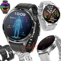 SMARTWATCH KARDIOWATCH MĘSKI AMOLED EKG GLUKOZA CIŚNIENIE ROZMOWY MENU PL