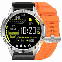 SMARTWATCH MÄSKI GRAVITY GT24-4 - LATARKA, DODATKOWY PASEK (sg033d)