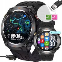 SMARTWATCH MĘSKI GPS MENU PL WODOODPORNY SPORT SMART WATCH ROZMOWY PULS BP Smart-Trend