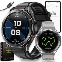 SMARTWATCH MĘSKI GPS MENU POLSKIE WODOODPORNY SPORT ROZMOWY MOCNY SOLIDNY