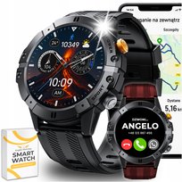 SMARTWATCH MĘSKI MILITARNY MENU POLSKIE WODOODPORNY SPORT ROZMOWY WATCH PL