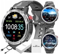SMARTWATCH MĘSKI MILITARNY ROZMOWY WIELOFUNKCYJNY POLSKIE MENU POŁACZENIA