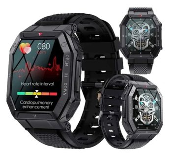 Smartwatch męski militarny zegarek sport rozmowy - Inny producent