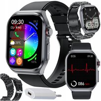 SMARTWATCH MĘSKI PROVENTUS KARDIOWATCH EKG PULS CIŚNIENIE SMS ROZMOWY PL