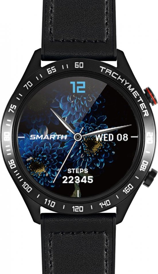 Фото - Смарт годинник Smart Watch Smartwatch Męski SmarthR5B.Lb Czarny Sportowy 