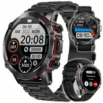 SMARTWATCH MĘSKI ZEGAREK AMOLED SPORT POMIARY PULS ROZMOWY SMART WATCH PL