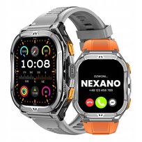 SMARTWATCH MĘSKI ZEGAREK GPS WODOODPORNY ROZMOWY SMART WATCH SPORT MENU PL