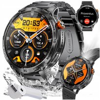 SMARTWATCH MĘSKI ZEGAREK PROVENTUS WODOODPORNY LATARKA Z FUNKCJĄ ROZMÓW PL