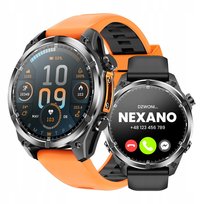 SMARTWATCH MĘSKI ZEGAREK ROZMOWY WODOODPORNY SPORT AMOLED SMART WATCH MENU