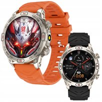 SMARTWATCH MĘSKI ZEGAREK WODOODPORNY IP68 1ATM MENU PL ROZMOWY AMOLED SPORT