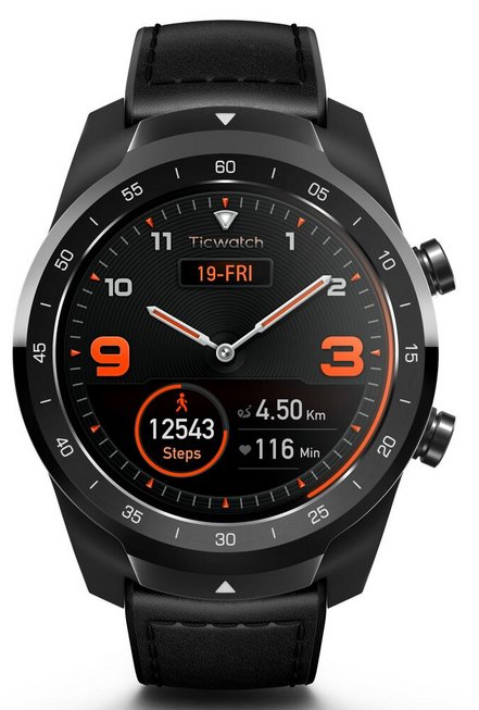 mobvoi ticwatch express shadow smartwatch