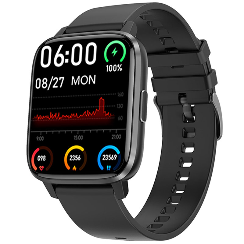 Smartwatch Nfc Ip68 Tlen Ciśnienie Dotyk Pl Dt X Max - DT NO.1