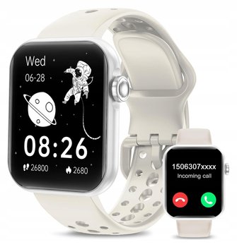 Smartwatch Niolina rozmowy BT fitness 1,83" puls sen IP67 Android iOS - Inny producent