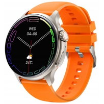 Smartwatch Rubicon Rncf12 Srebrny, Pomarańczowy