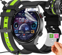 Smartwatch Rubicon Zestaw LIMITED Rozmowy Bluetooth 2 Paski Bransoleta PL