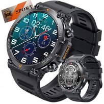 Smartwatch Sklep95 SM2 czarny Sportowy Zegarek Wodoodporny Bluetooth